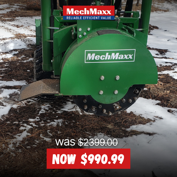 MechMaxx SG24 Green Stump Grinder