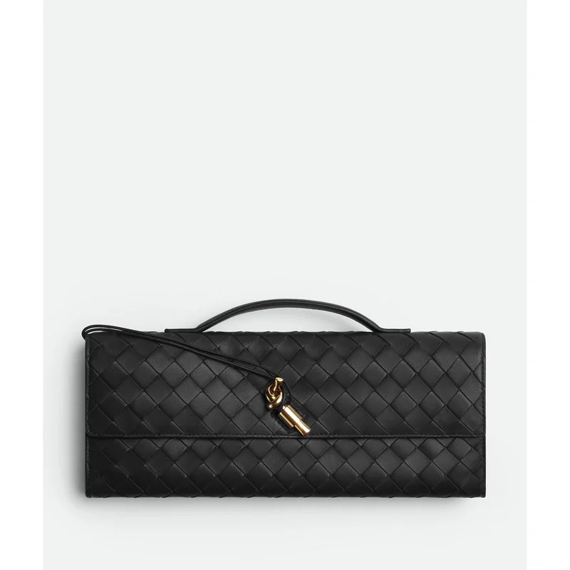 Sac Bottega - Clutch Andiamo - Noir