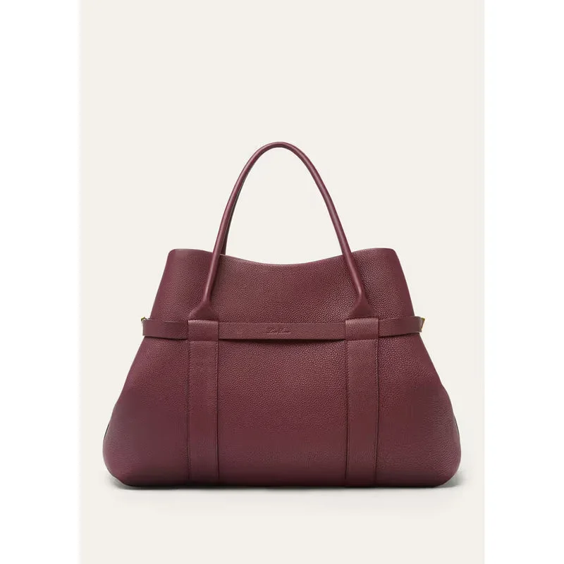 Sac Loro Piana Ghiera Shopper - Bordeaux