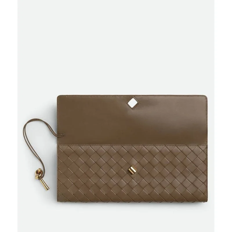 Sac Bottega - Clutch Andiamo - Marron