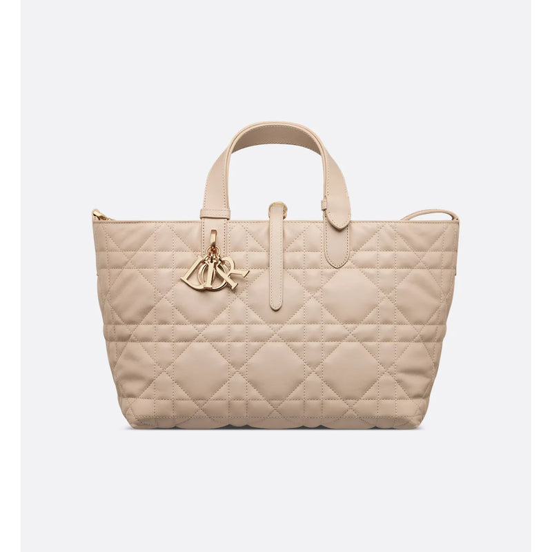 Sac Dior Medium Toujours - Beige