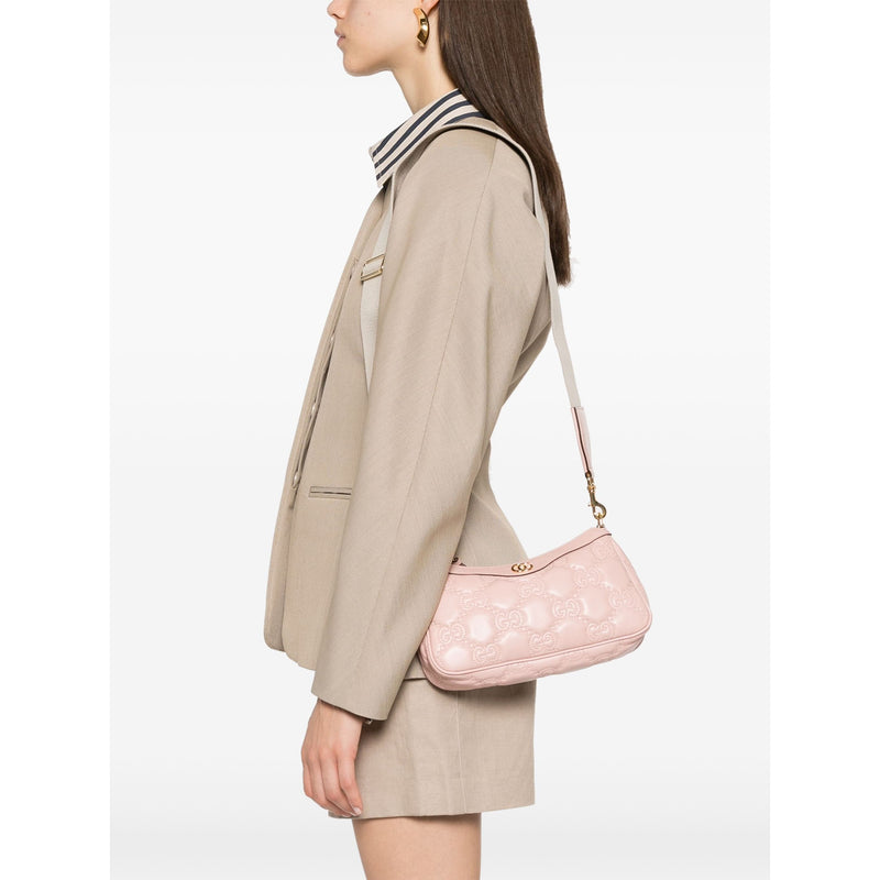 Sac Gucci - Porté épaule matelassé à motif GG Marmont