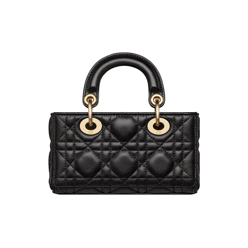 Sac Christian Dior Lady D Joy - Noir