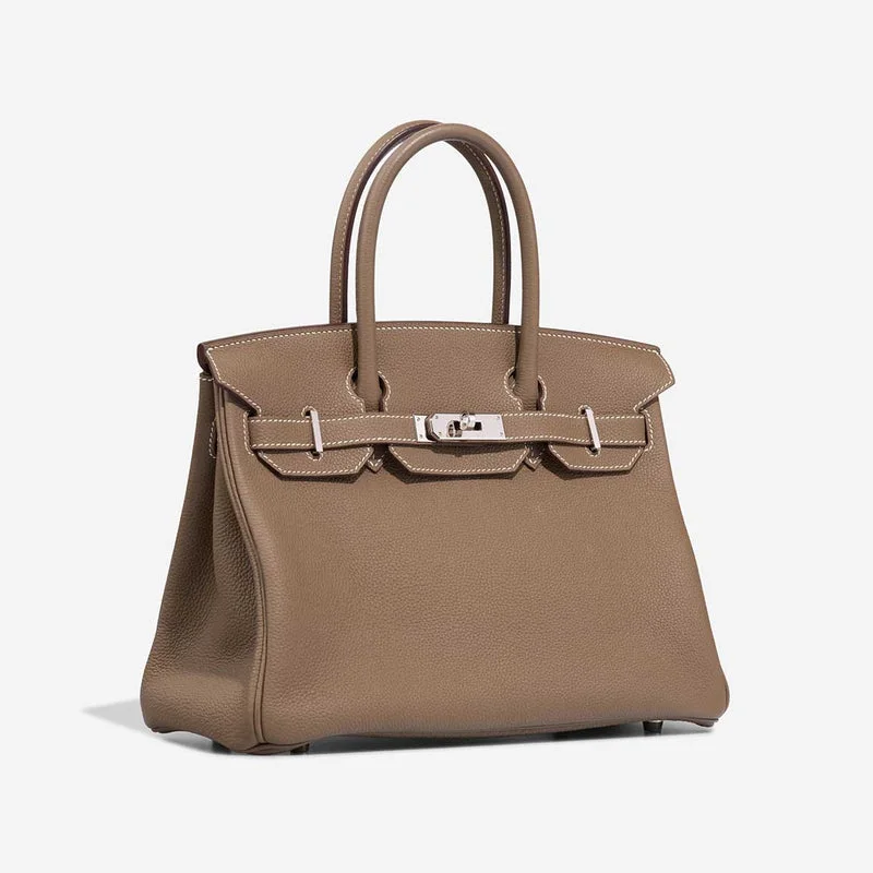 Sac Hermès Birkin 30 - Taupe