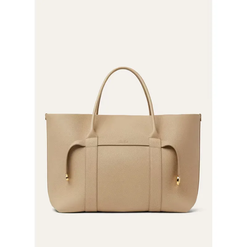 Sac Loro Piana cabas Ghiera Large - Beige