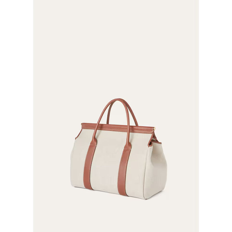 Sac Loro Piana Loom L32 - Naturel/Caramel