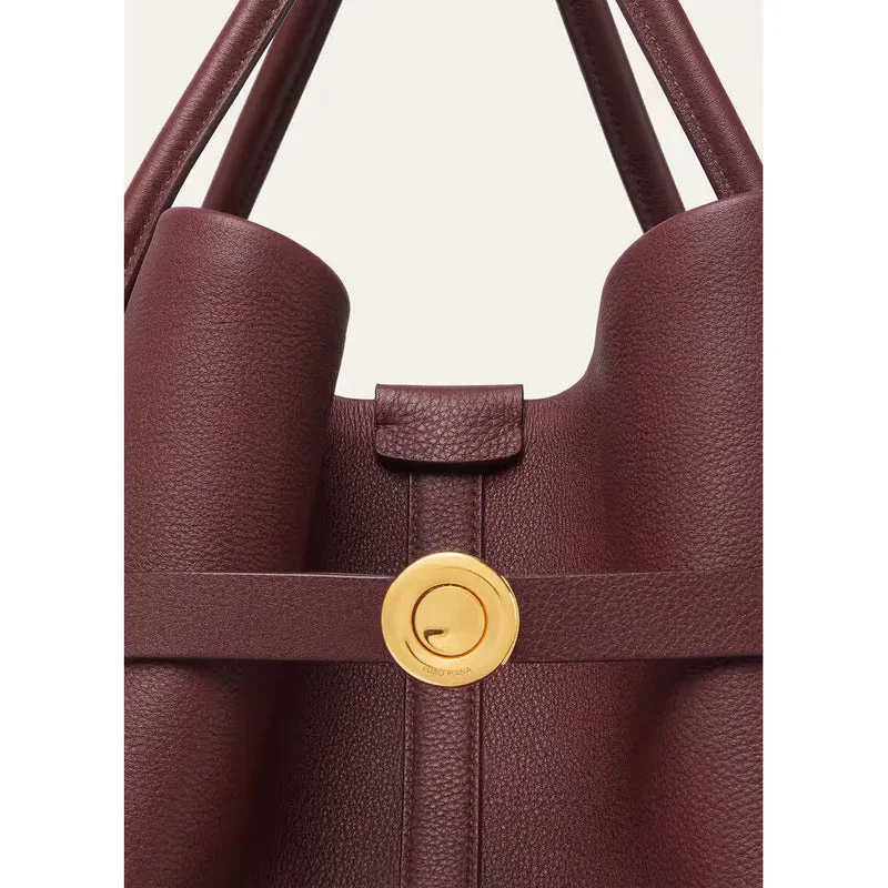 Sac Loro Piana Ghiera Shopper - Bordeaux