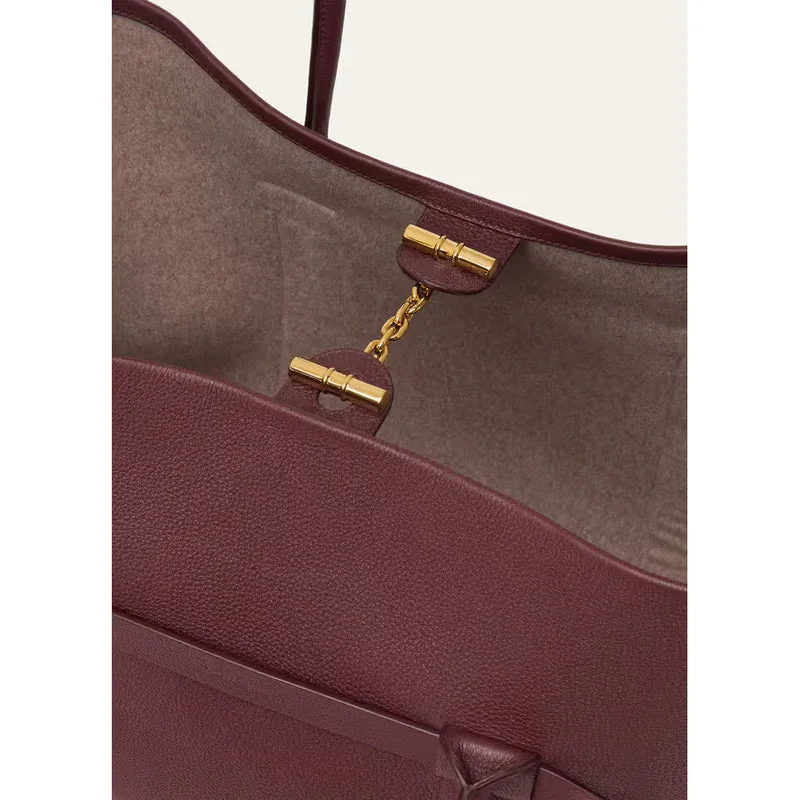 Sac Loro Piana Ghiera Shopper - Bordeaux