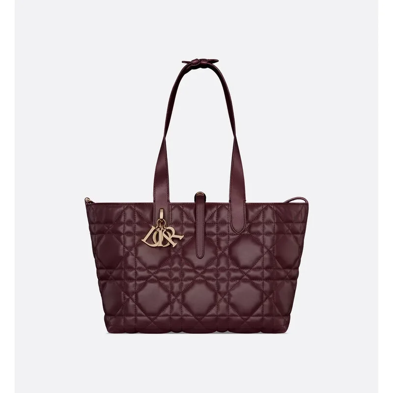 Sac Dior Medium Toujours - Rouge