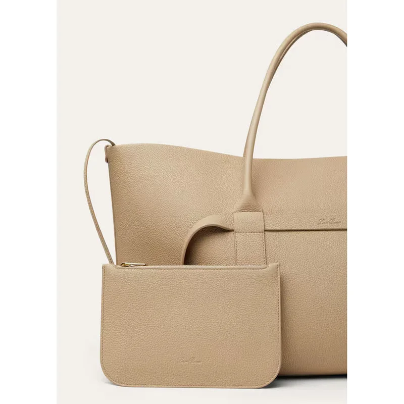 Sac Loro Piana cabas Ghiera Large - Beige