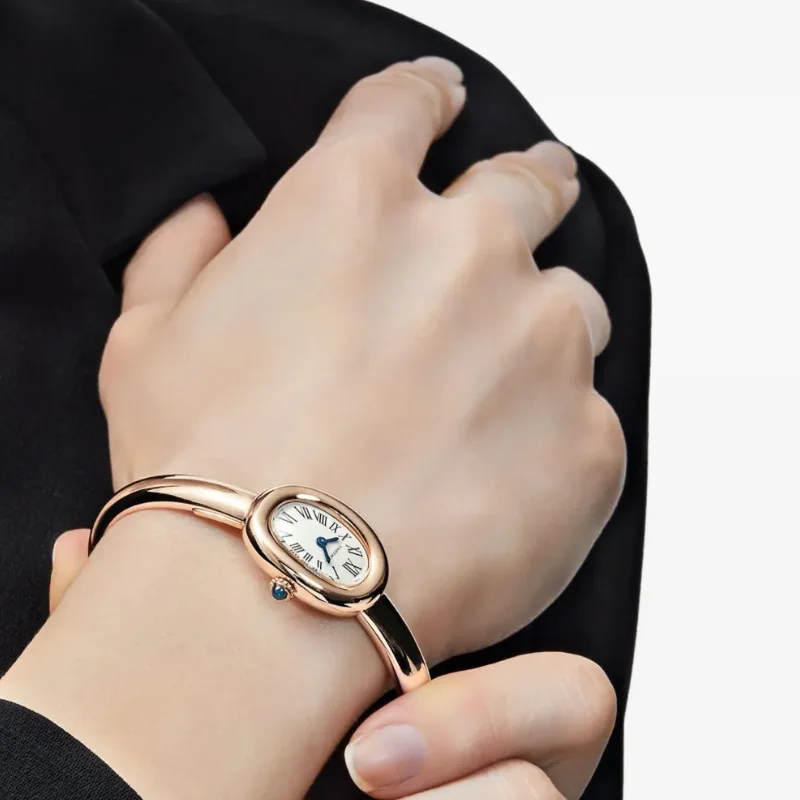 montre beignoire rose gold