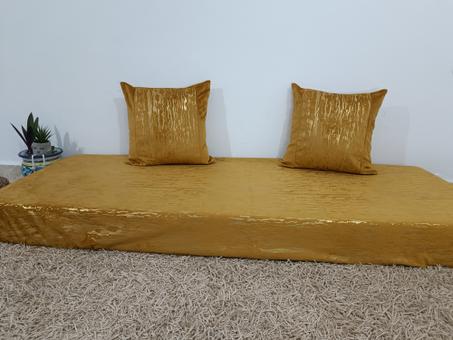 HOUSSE MATELA VELOUR +2 COUSSINS