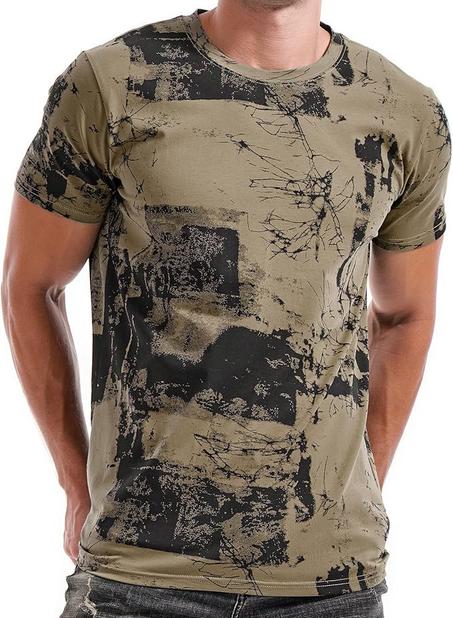 KLIEGOU Camisetas Hipster Hiphop para hombre - Camisetas con estampado de moda