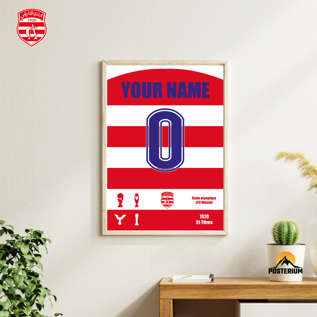 Tableau Personnalisé – Club Africain