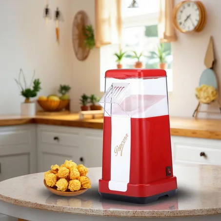 Machine à Popcorn Électrique (Sans Huile)
