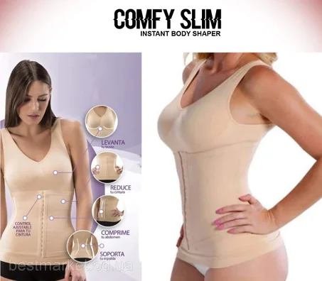 سترة للتنحيف والتعرق وفقدان الوزن - للنساء   Comfy Slim