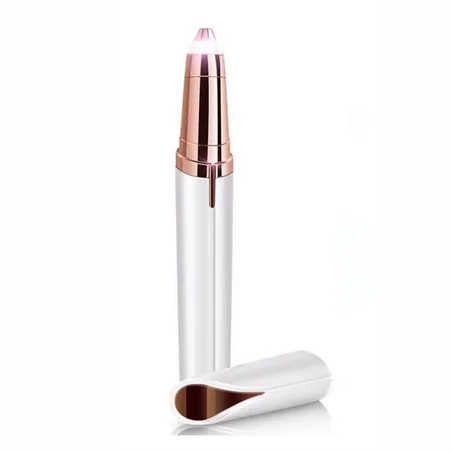 ماكينة تشذيب الحواجب الكهربائية ، ماكينة حلاقة صغيرة للحاجب ، ماكينة إزالة شعر الوجه ، ماكينة إزالة شعر الوجه للنساءFlawless Eyebrows Trimmer