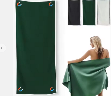 منشفة  المغناطيسية - الأناقة والراحة في منشفة واحدة! MagTowel™