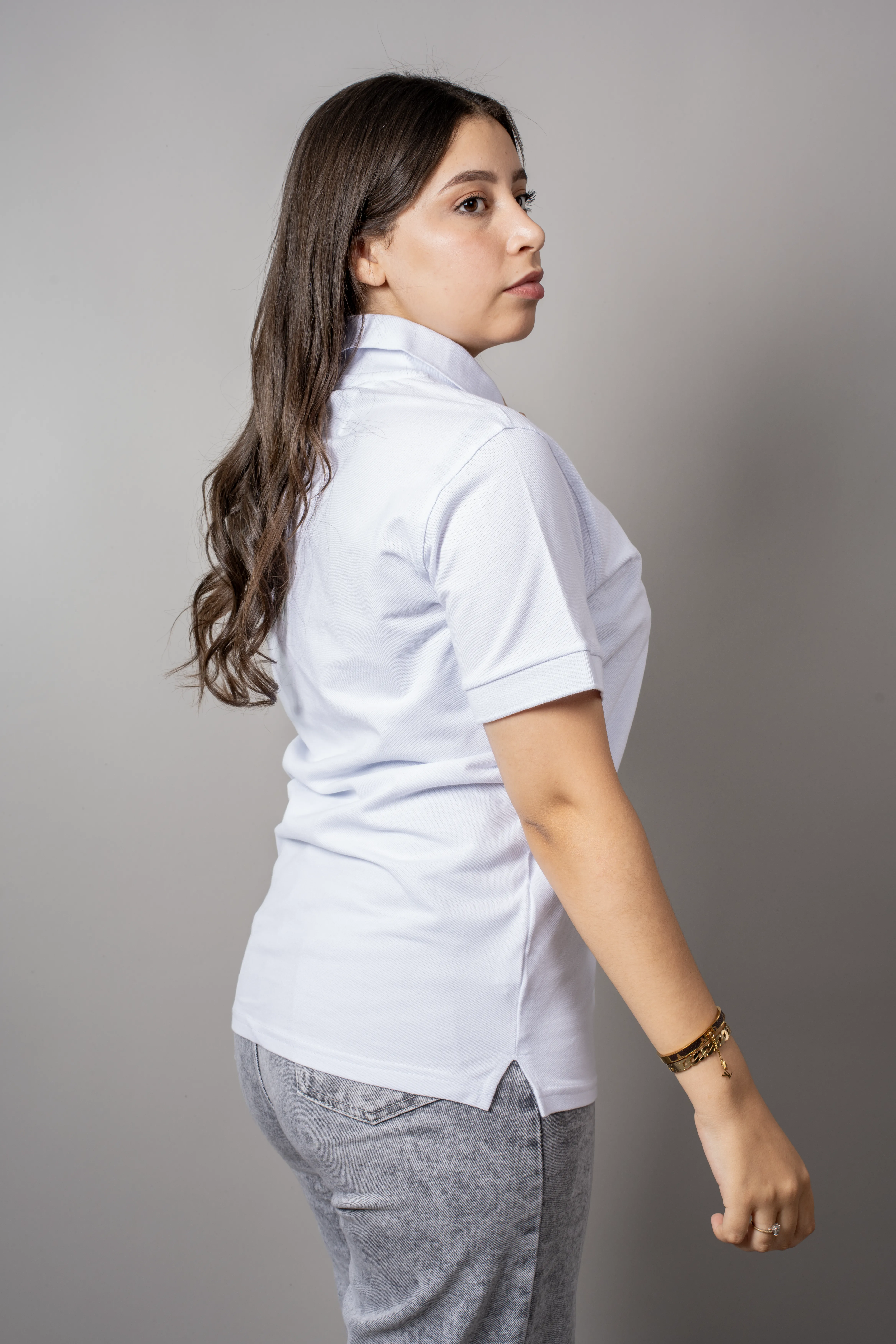 White Polo T-Shirt