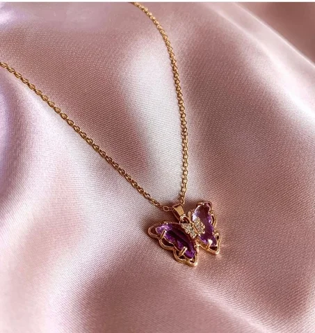 Collier papillon_LG1007
