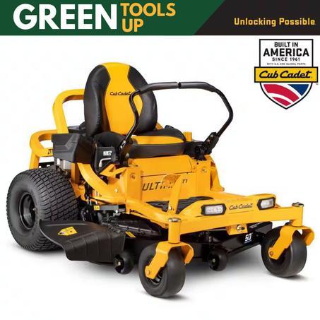 Ultima ZT1 50 in. Fabricated Deck 23HP V-Twin Kawasaki FR Series Engine Dual Hydro Drive Gas Zero Turn Riding Lawn Mower