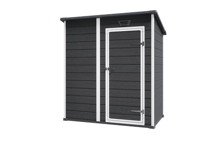 Essential 6x4 Storage Shed - Black