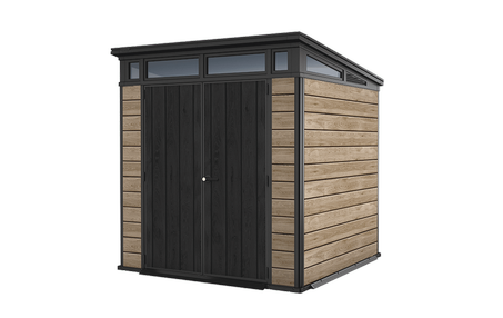 Signature 7x7 Storage Shed - Ashwood Brown