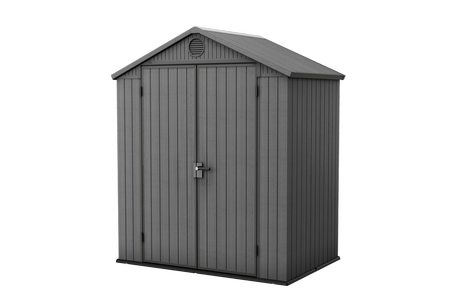 Darwin 6x4 Storage Shed - Graphite