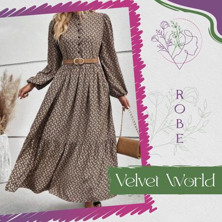 Robe Vintage Fleurie