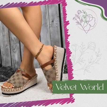 Sandales compensées – Plateforme & confort