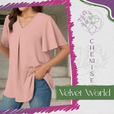 Blouse Élégante Rose