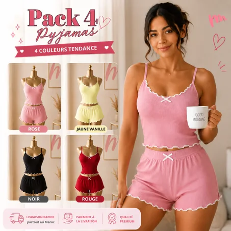 Pack -4 Pyjamas 🤍