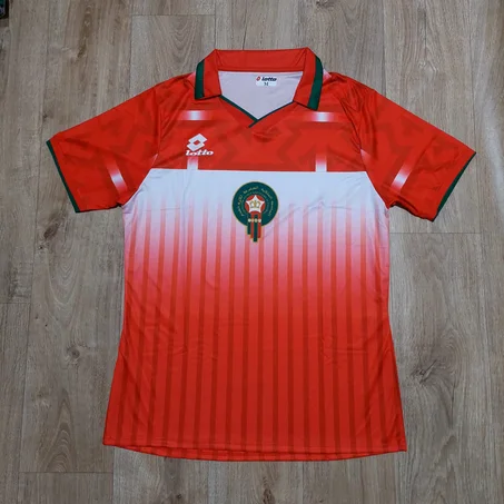 قميص المنتخب المغربي  1994 ⚪  🔴