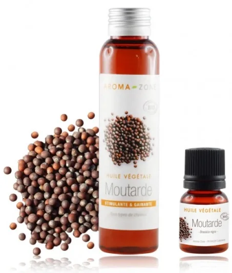 HUILE VÉGÉTALE DE MOUTARDE BIO 100ml Aroma zone