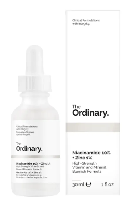 THe Ordinary Niacinamide 10% + Zinc 1% Sérum Anti-Imperfections