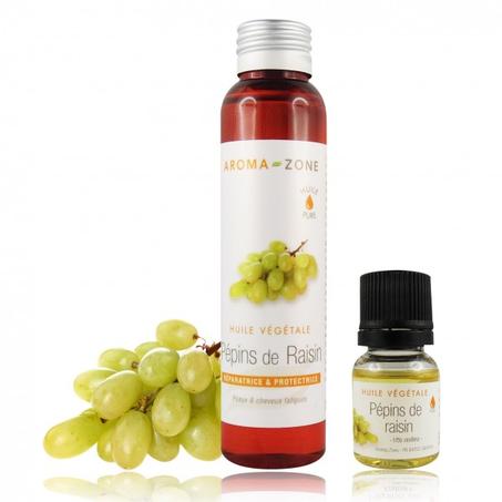 HUILE VÉGÉTALE DE PÉPINS DE RAISIN 100ml Aroma zone