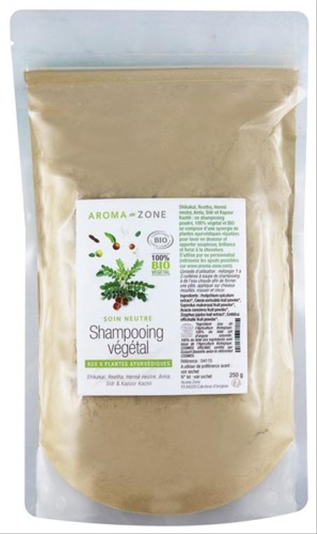 SHAMPOING VÉGÉTAL BIO 250g Aroma zone
