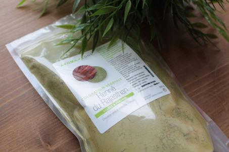 COLORANT CAPILLAIRE VÉGÉTAL HENNÉ DU RAJASTHAN BIO 250g Aroma zone