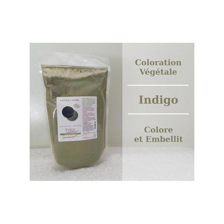 COLORANT CAPILLAIRE VÉGÉTAL INDIGO BIO 250g aroma zone