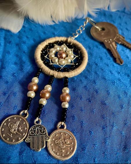 Porte-clés attrape-rêves