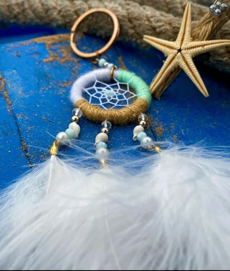 Porte-clés attrape-rêves