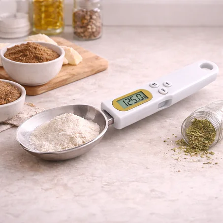 ملعقة ميزان إلكترونية دقيقة 0.01g حتى 500g – شاشة رقمية LCD