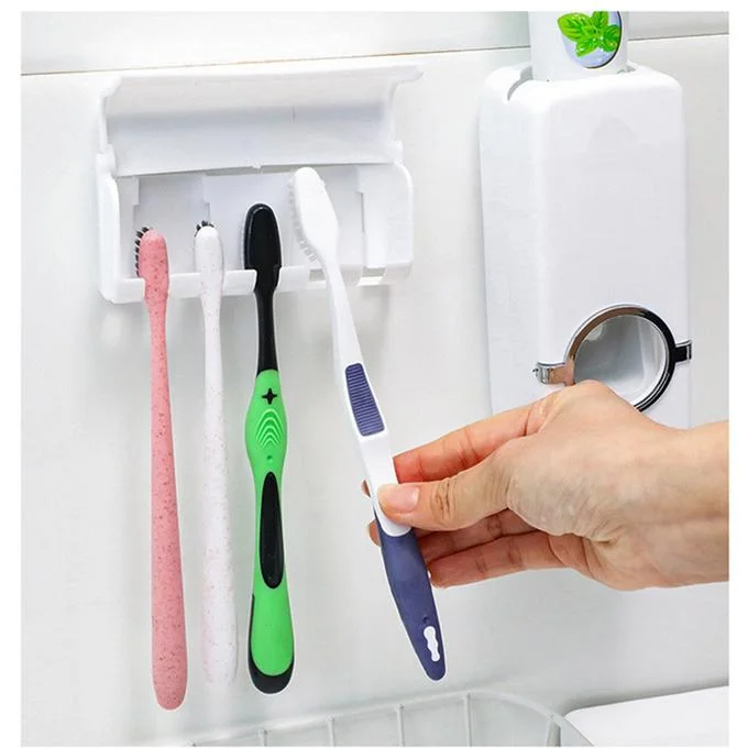 موزع معجون الأسنان 5 فرش