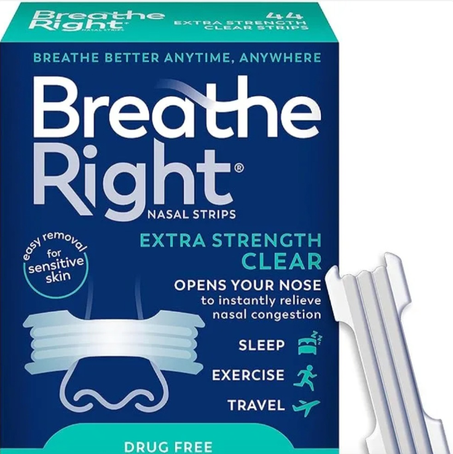 شرائط الأنف لتحسين التنفس