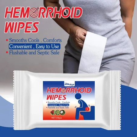 مناديل مبللة للبواسير