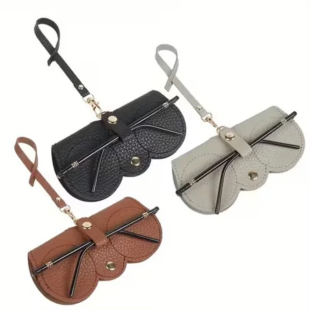 SunCover| Étui à Lunettes cuir