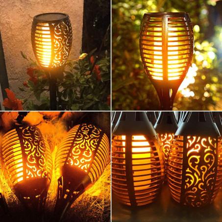 مصابيح LED يعمل فقط بالطاقة الشمسية