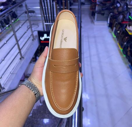 Baskets cuir 100%
