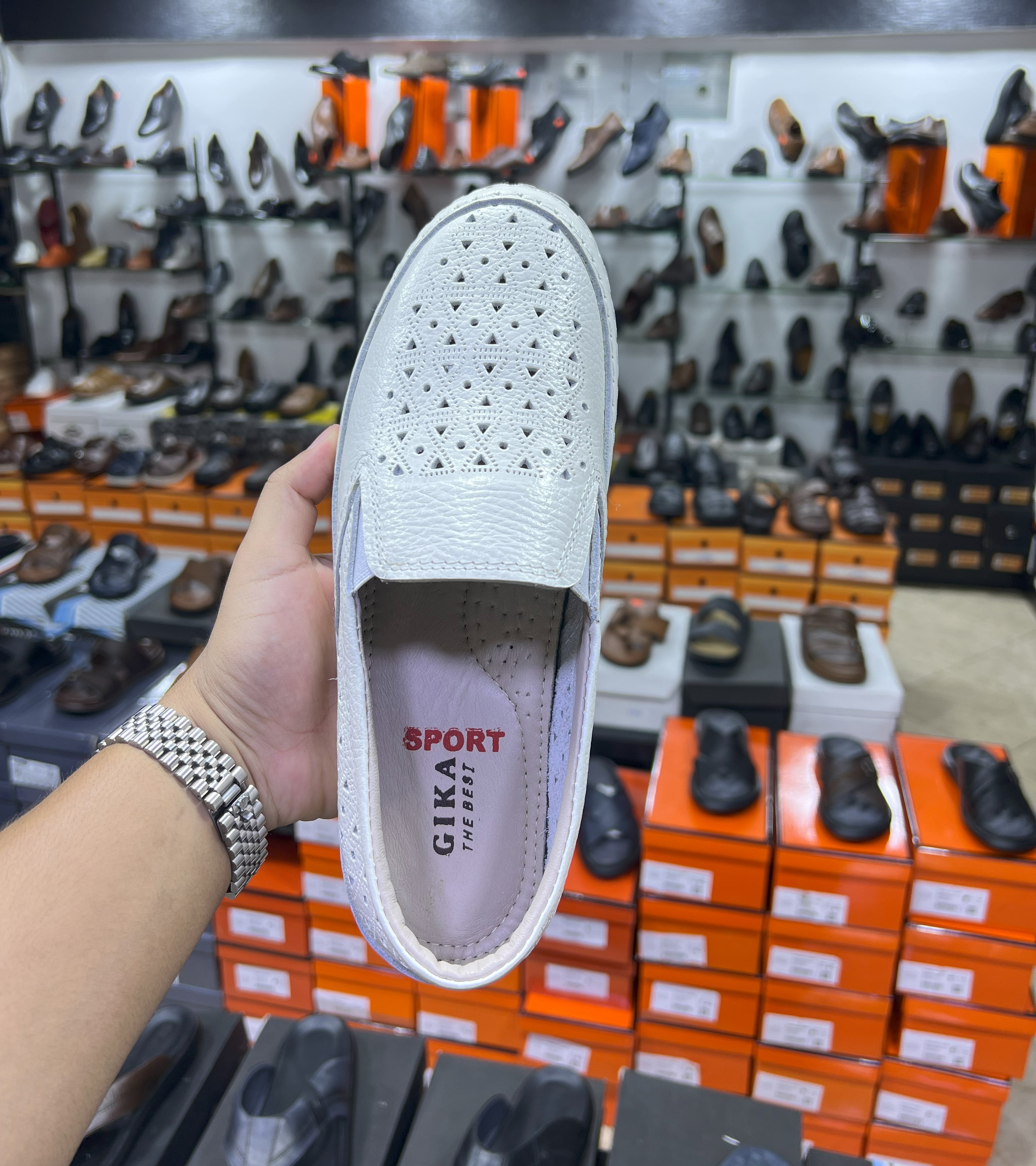 CONFORT TOP MOCASSIN