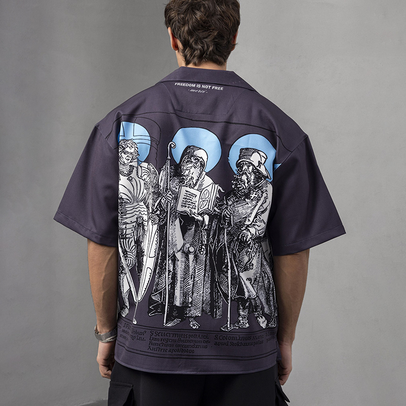 Eclipse Choir - Oversized Cuban Shirt
